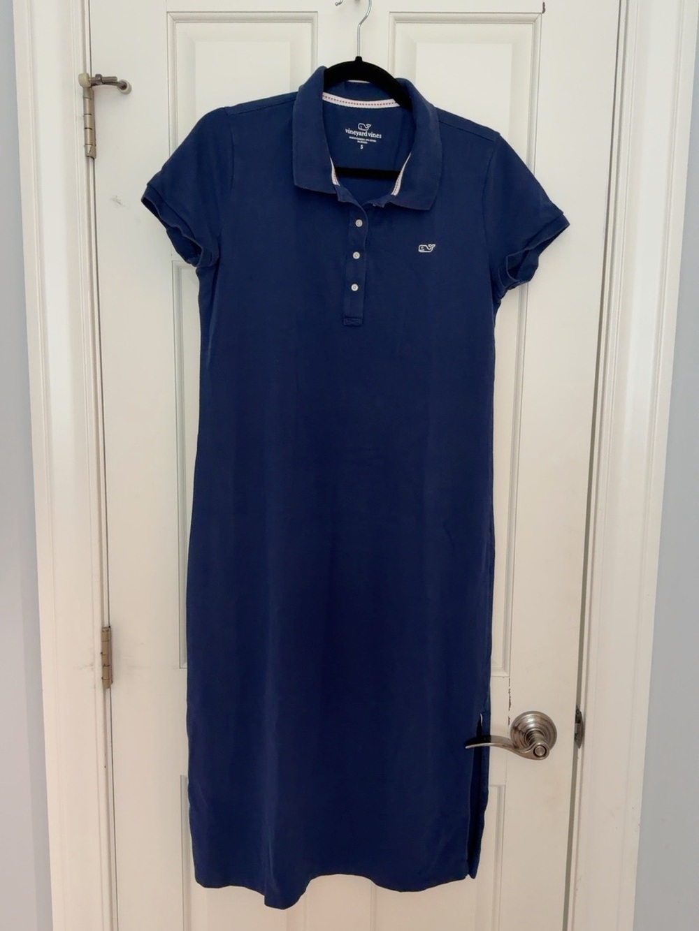 Vineyard Vines Women’s Navy Polo Midi Dress Size Small